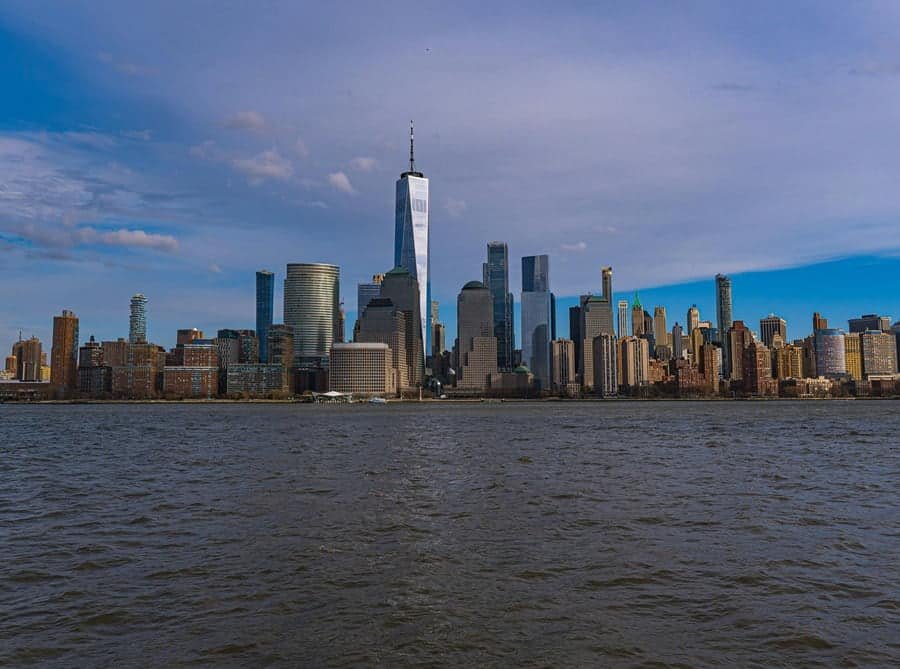 New York City skyline with One World Trade Center