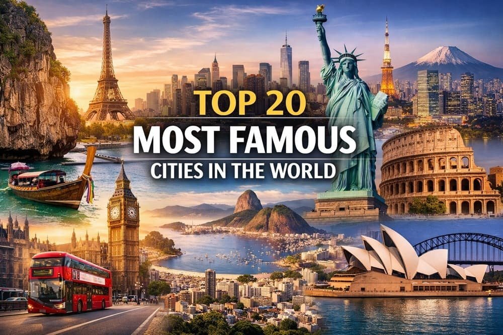 Top 20 Most Famous Cities in the World