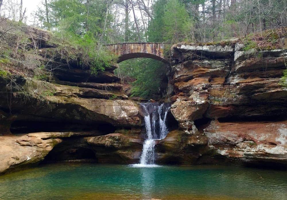 Hocking Hills State Park in Logan, Ohio, USA