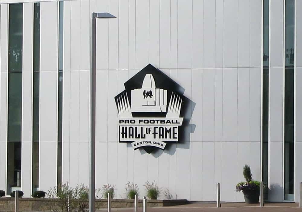 Pro Football Hall of Fame in Canton, Ohio, USA