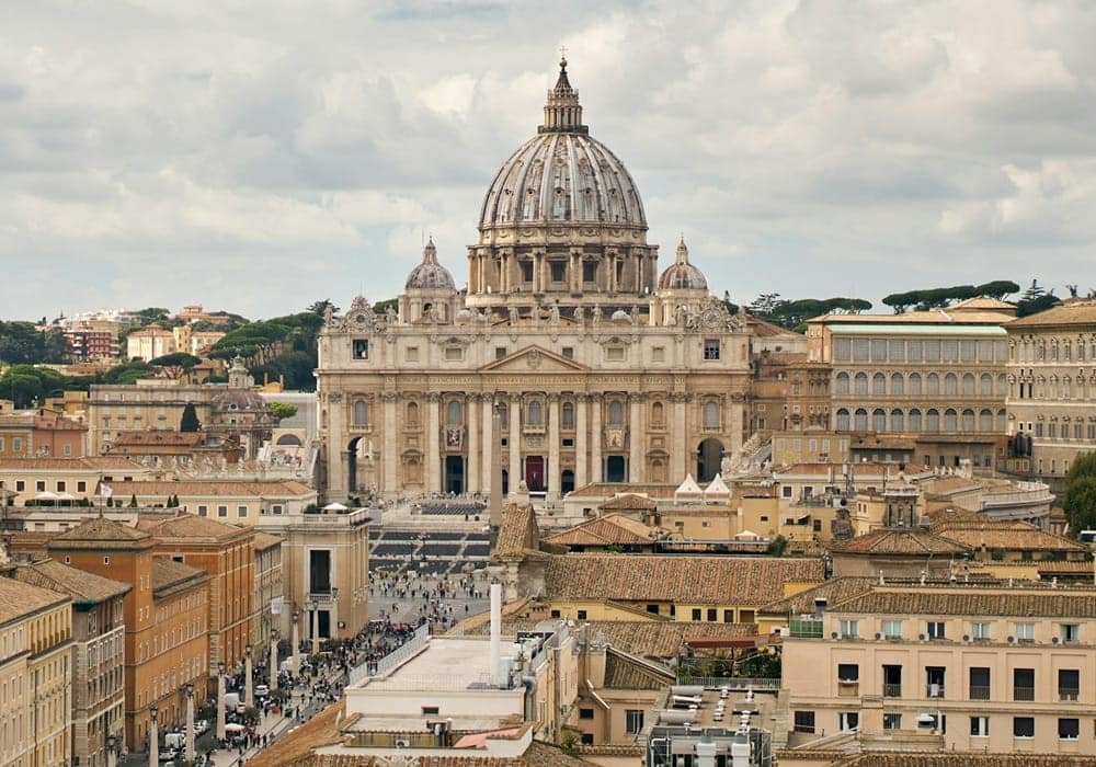 St. Peter’s Basilica in Vatican City is the Most famous Church in the world