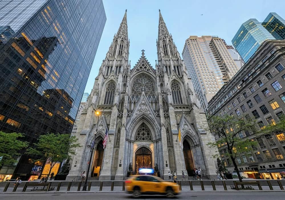 st. patrick’s cathedral in new york city