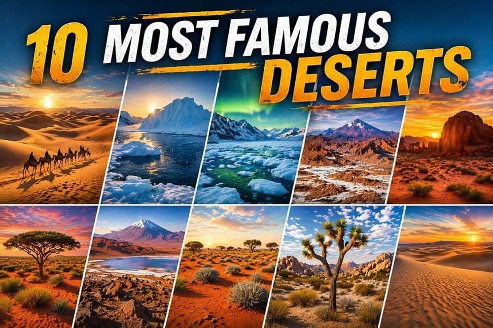 10 most famous deserts in the world