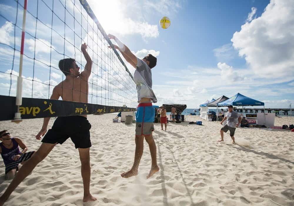 People Playing in Pompano Beach, FL, USA