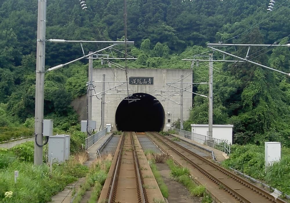 Seikan Tunnel in Tsugaru Strait, Japan