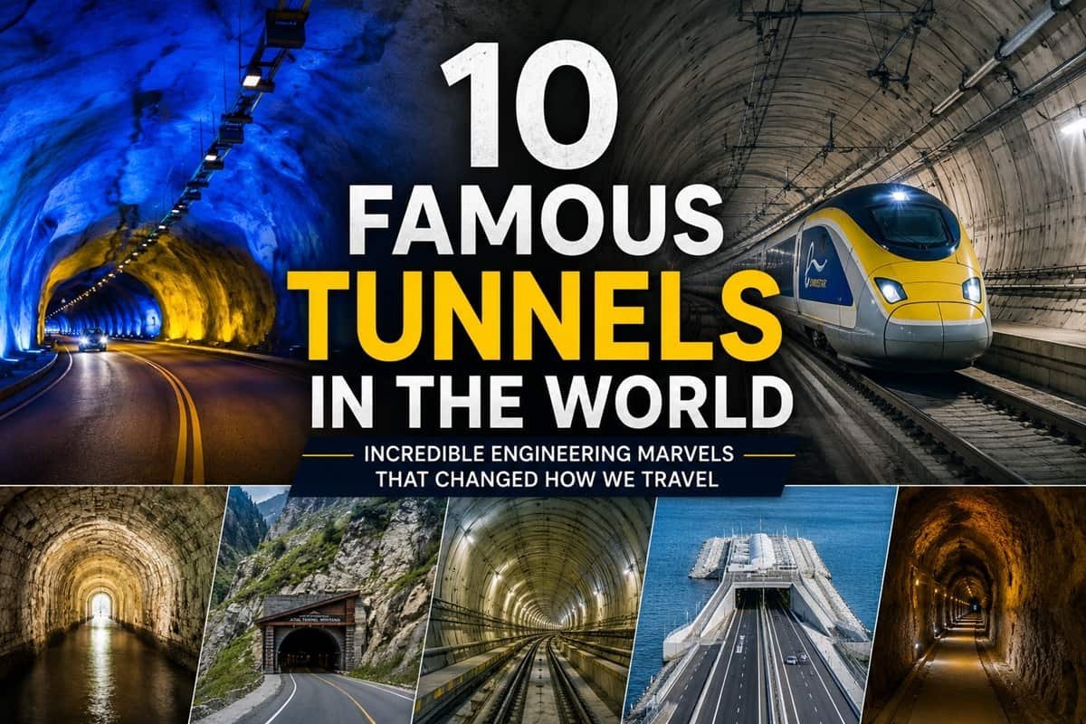 Top 10 Most Famous Tunnels in the World