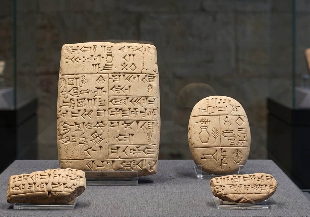 The Oldest Written Records The Uruk Clay Tablets